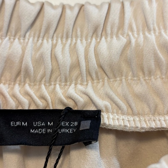 ZARA cream jogger black drawstring - Picture 9 of 9
